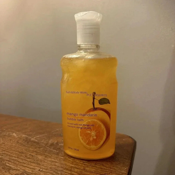 New Bath & Body‎ Works Mango Mandarin Bubble Bath 10oz - Picture 2 of 5